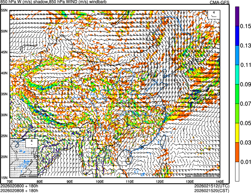 02/08 00时 +180小时