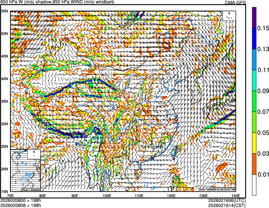 02/08 00时 +198小时