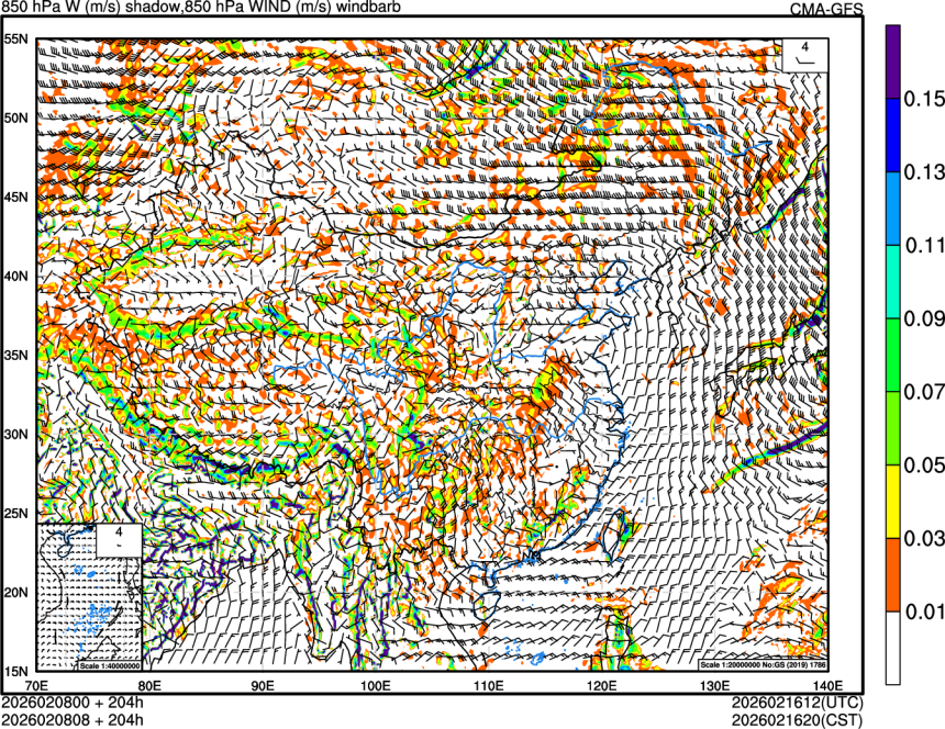 02/08 00时 +204小时