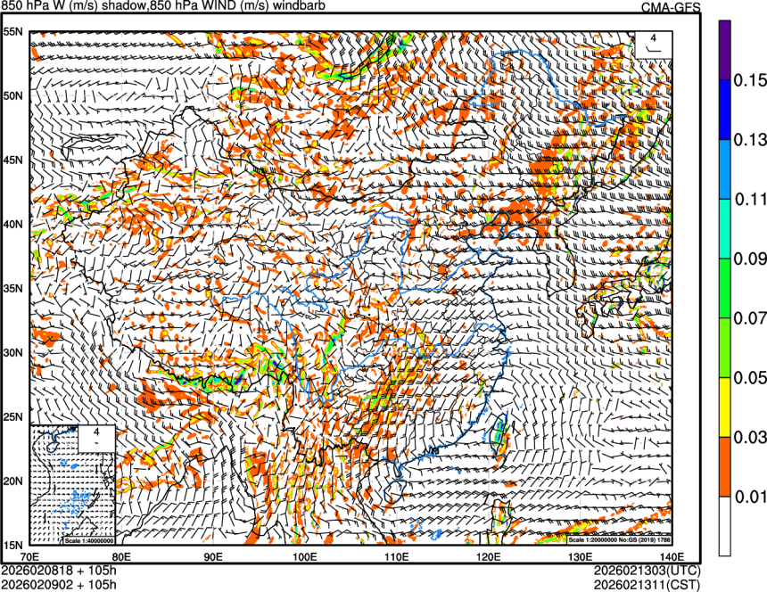 02/08 18时 +105小时