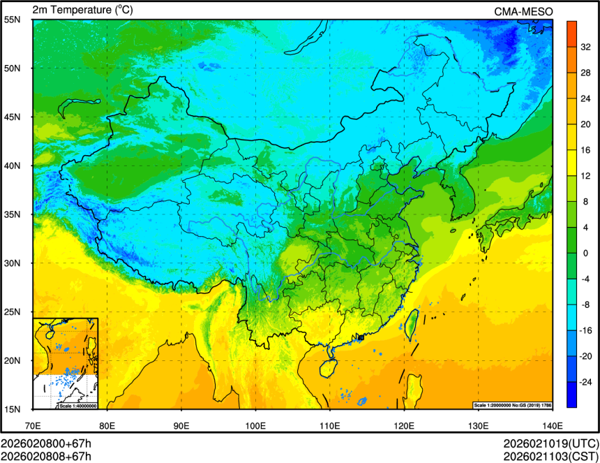 02/08 00时 +067小时