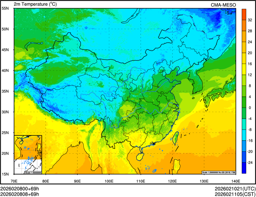 02/08 00时 +069小时