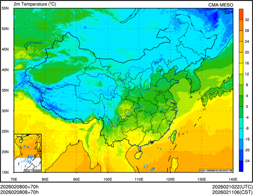 02/08 00时 +070小时