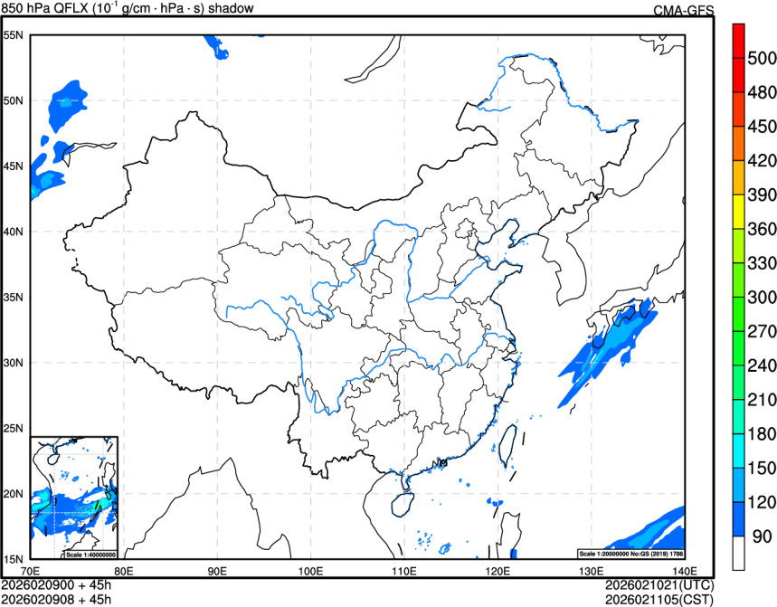 02/09 00时 +045小时
