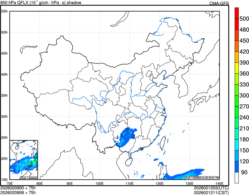 02/09 00时 +075小时