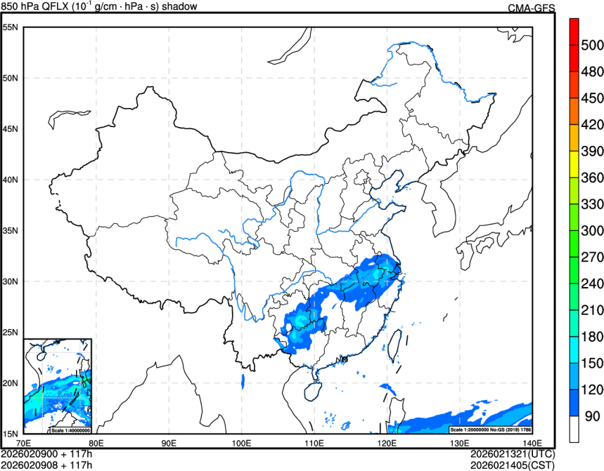 02/09 00时 +117小时