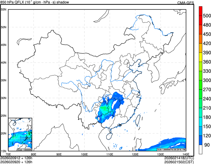 02/09 12时 +126小时