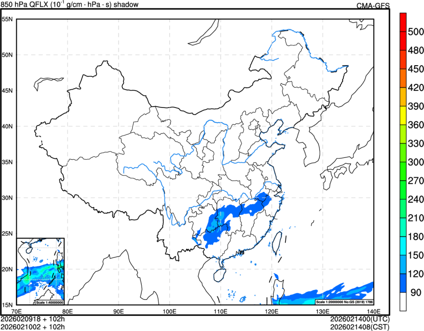 02/09 18时 +102小时