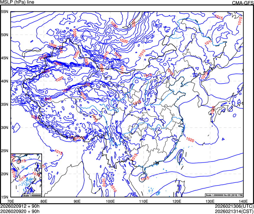 02/09 12时 +090小时