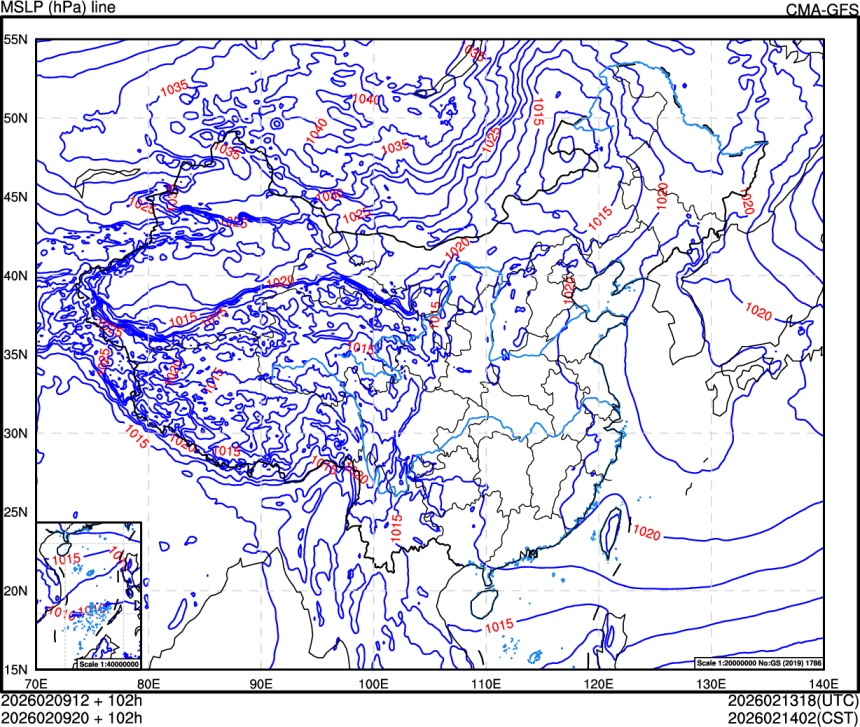 02/09 12时 +102小时