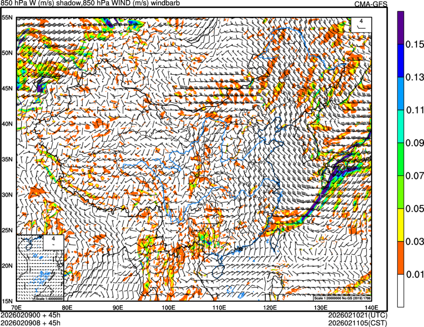 02/09 00时 +045小时
