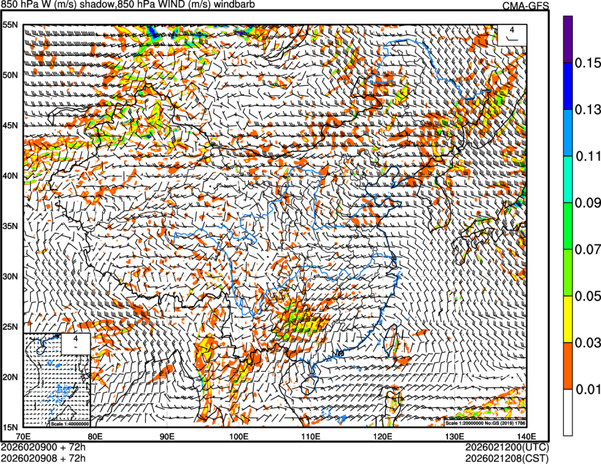 02/09 00时 +072小时