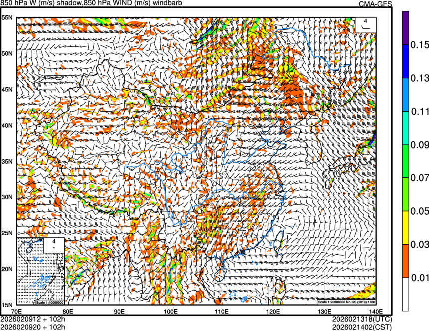 02/09 12时 +102小时