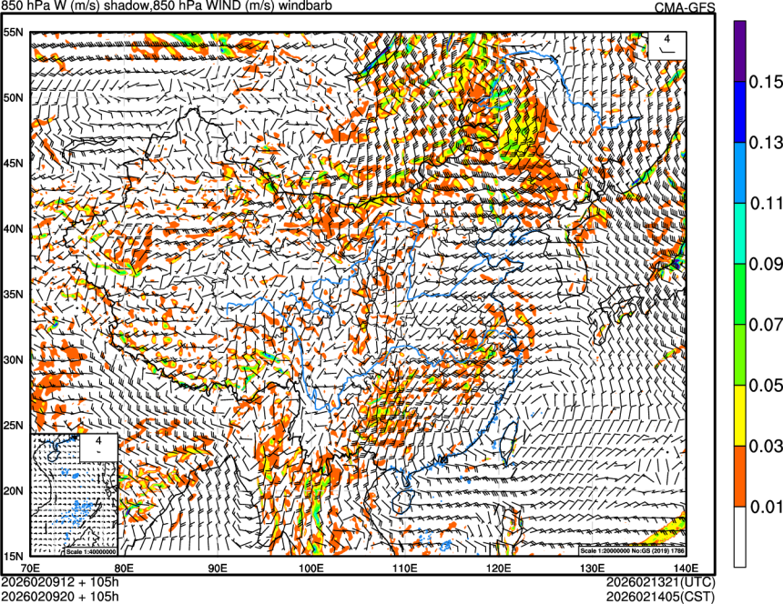 02/09 12时 +105小时