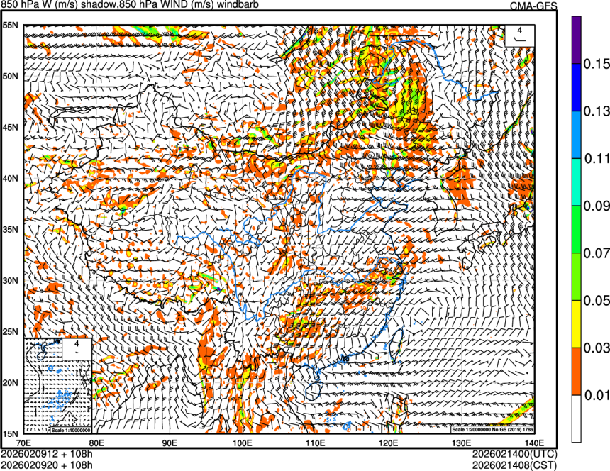 02/09 12时 +108小时