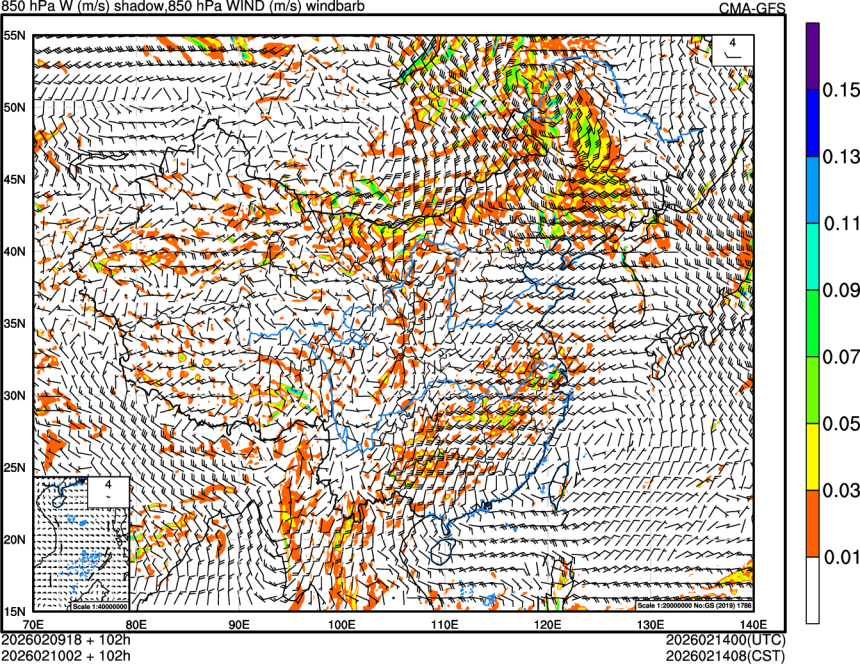 02/09 18时 +102小时