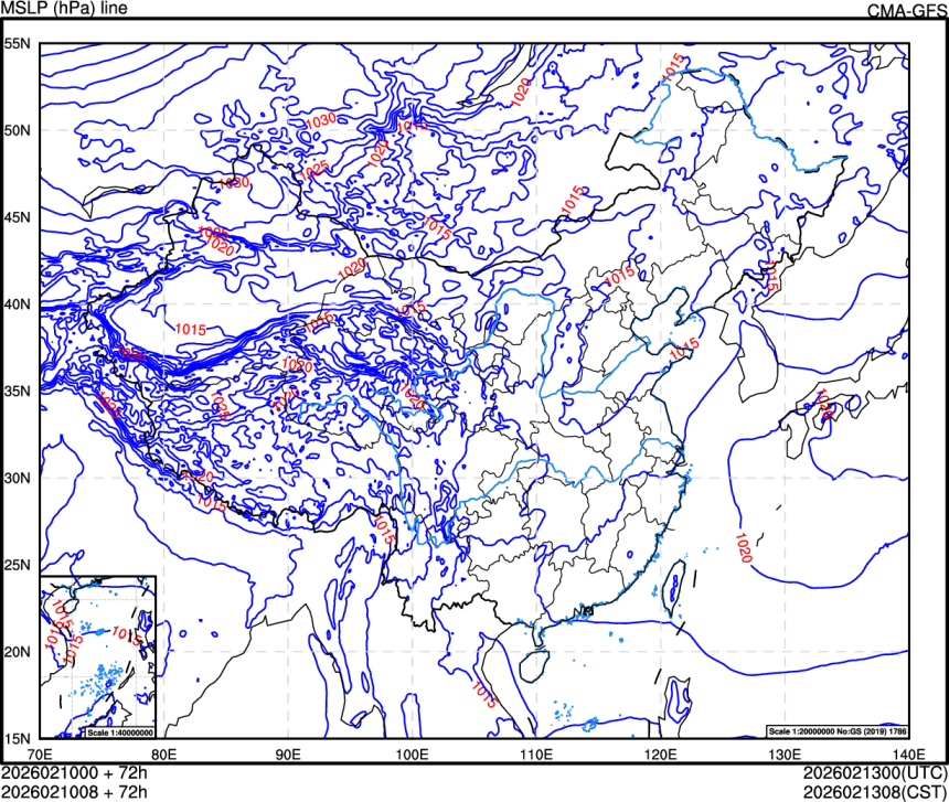 02/10 00时 +072小时