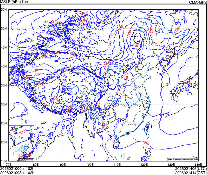 02/10 00时 +102小时