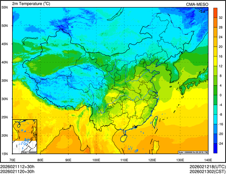02/11 12时 +030小时