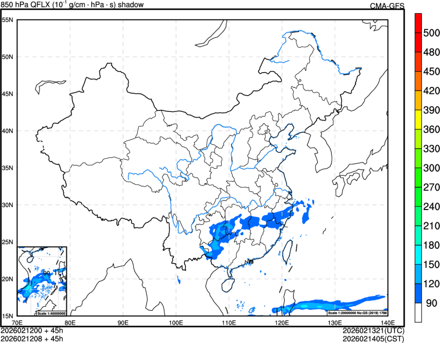 02/12 00时 +045小时