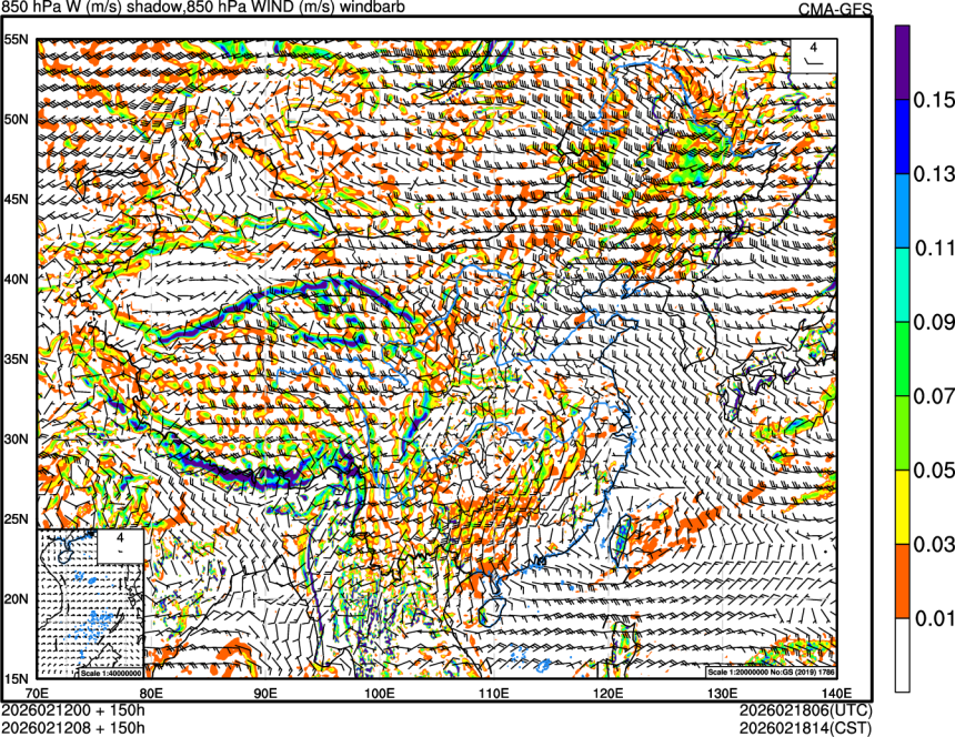 02/12 00时 +150小时