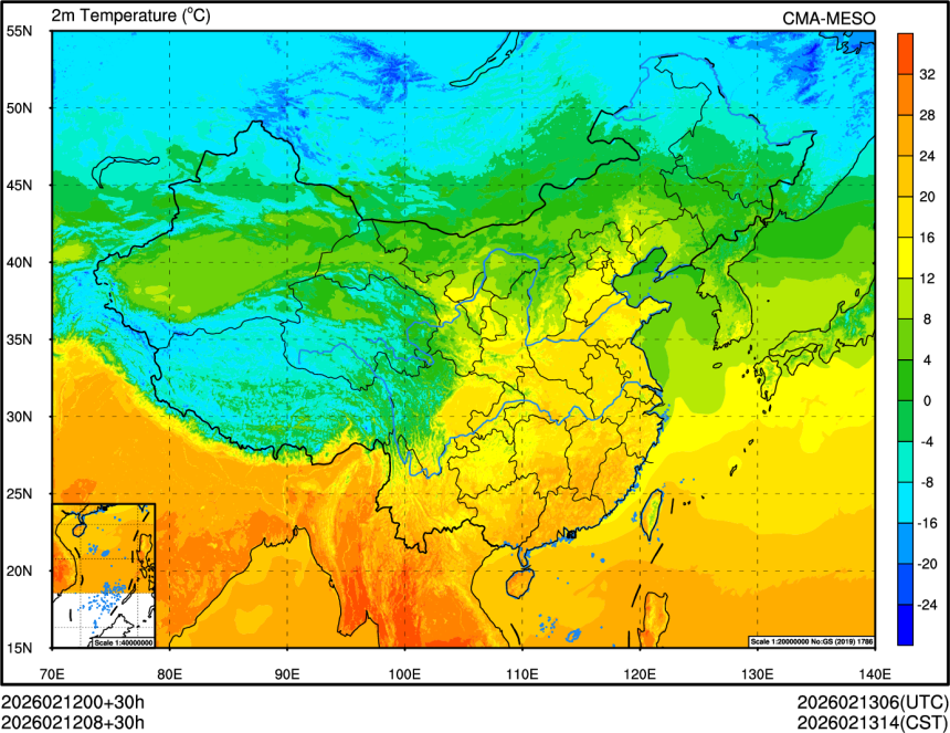 02/12 00时 +030小时