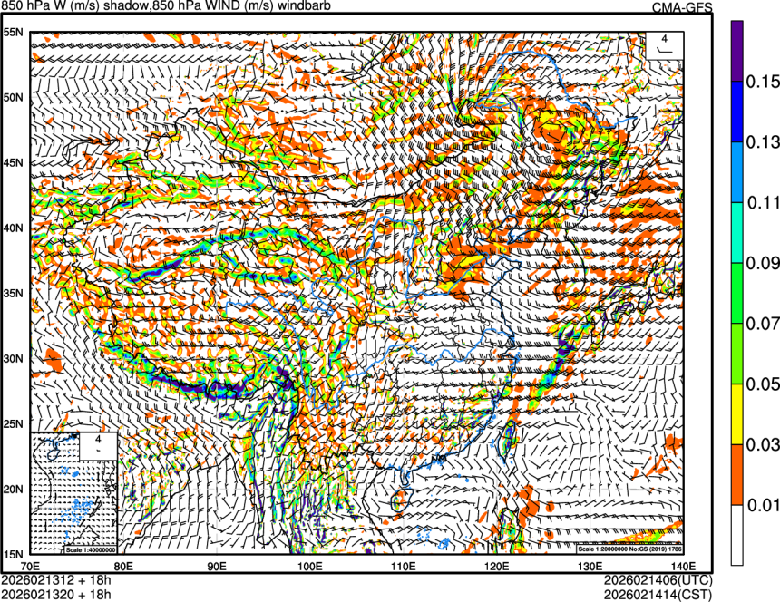 02/13 12时 +018小时