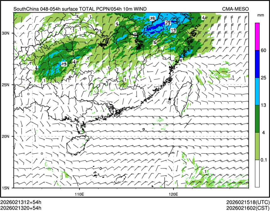 02/13 20时 +054小时