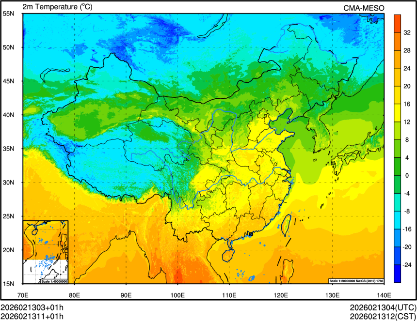 02/13 03时 +001小时
