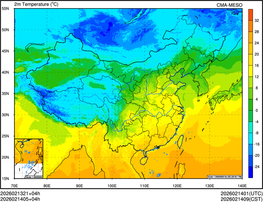 02/13 21时 +004小时
