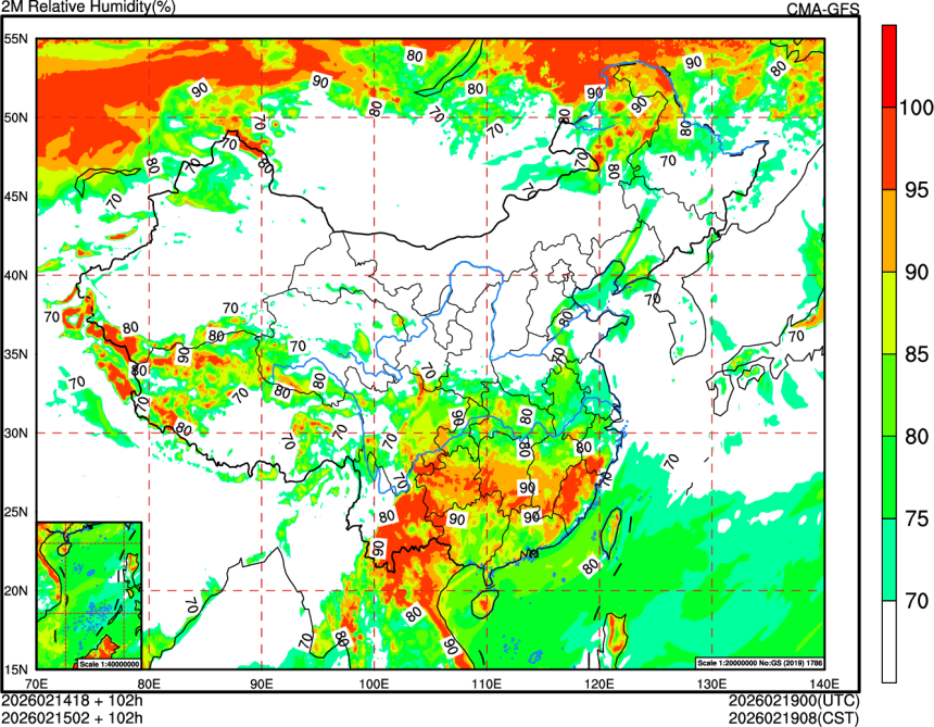 02/14 18时 +102小时