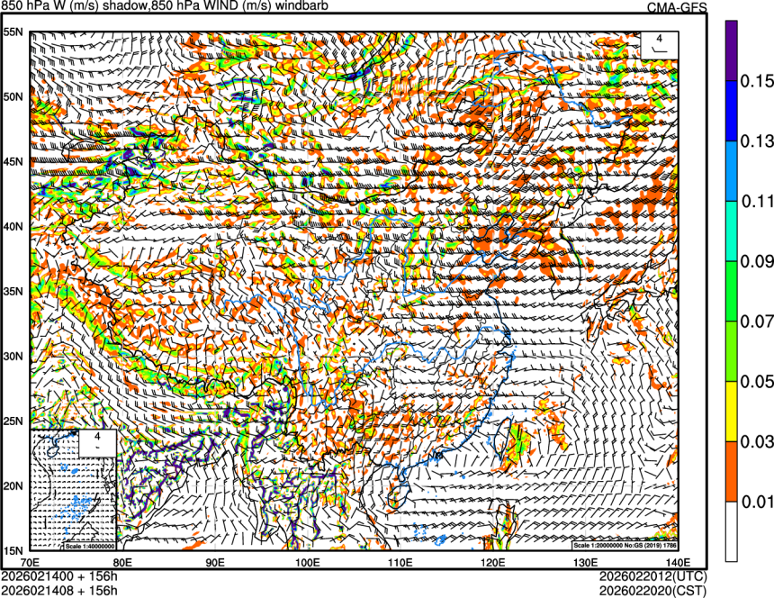 02/14 00时 +156小时