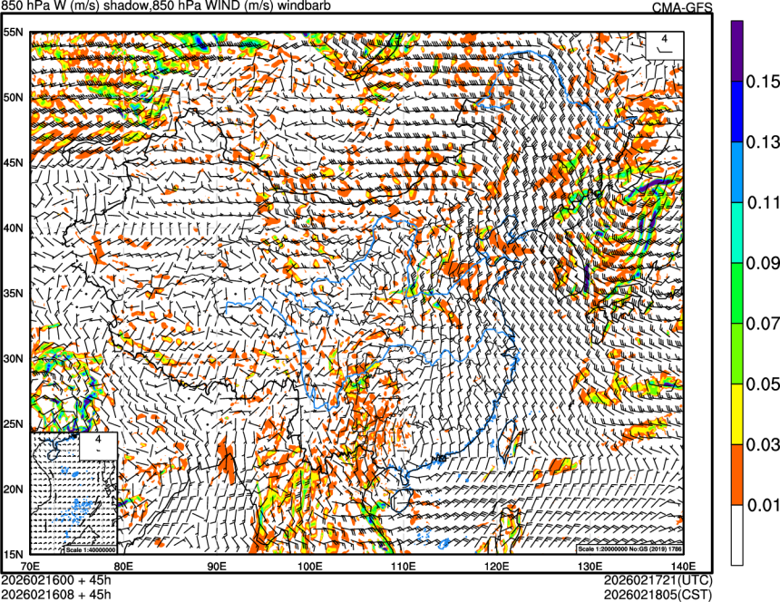 02/16 00时 +045小时