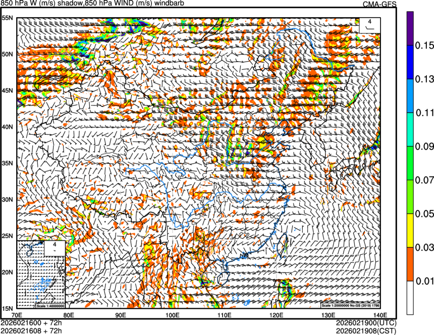 02/16 00时 +072小时