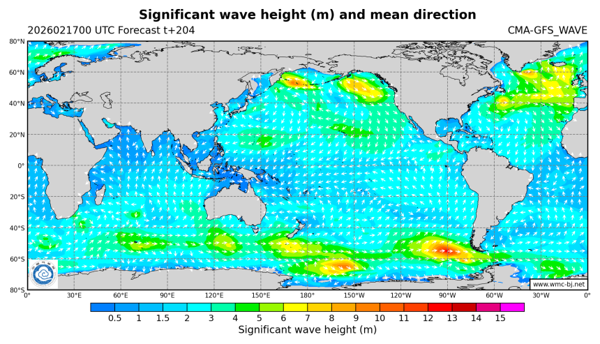 02/17 08时 +204小时