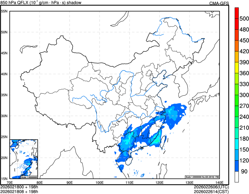 02/18 00时 +198小时