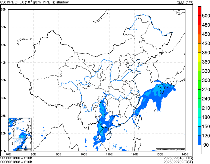 02/18 00时 +210小时