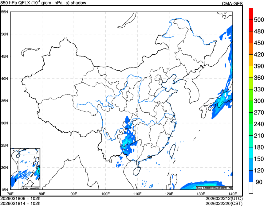 02/18 06时 +102小时
