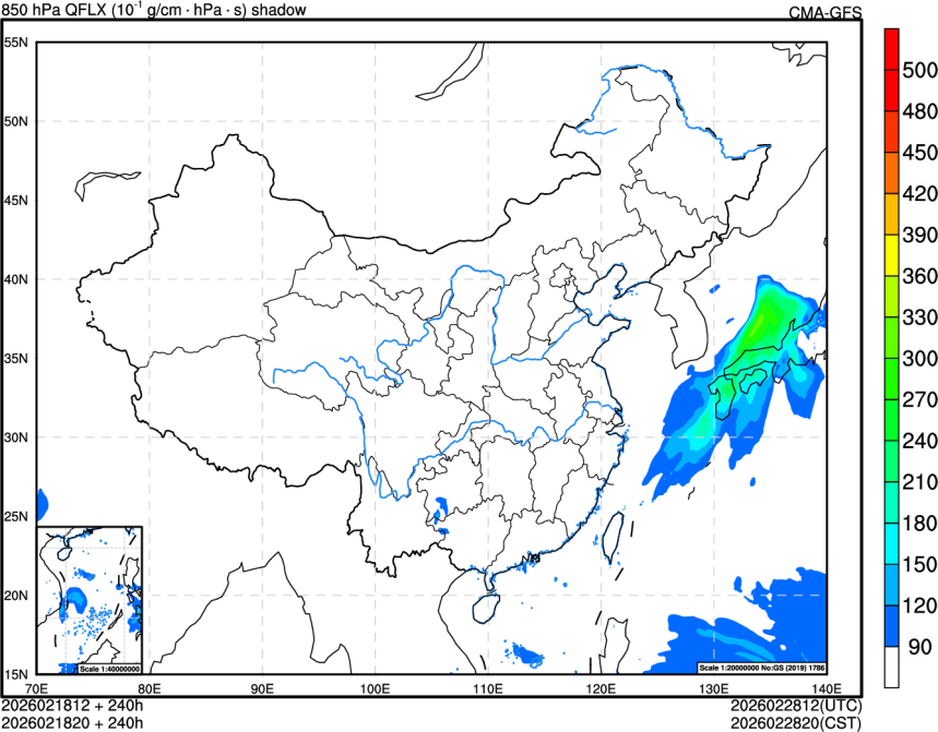 02/18 12时 +240小时