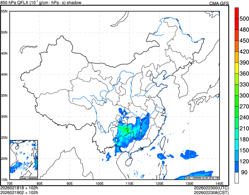 02/18 18时 +102小时