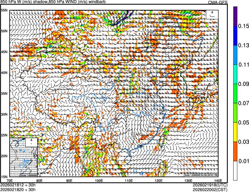 02/18 12时 +030小时