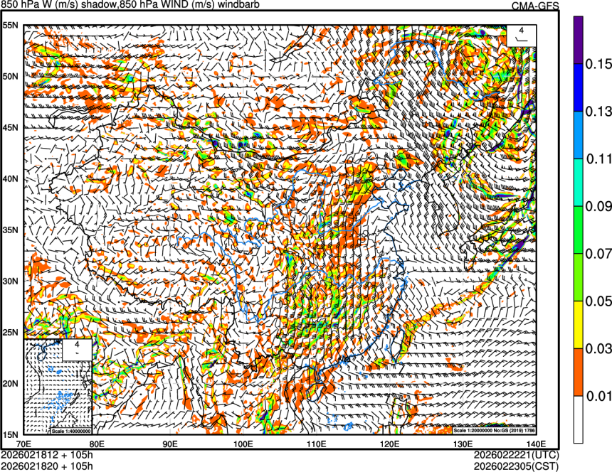 02/18 12时 +105小时