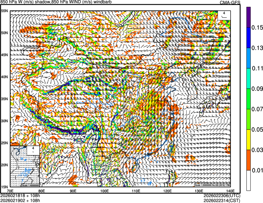 02/18 18时 +108小时