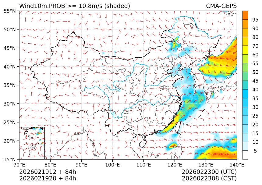 02/19 20时 +084小时