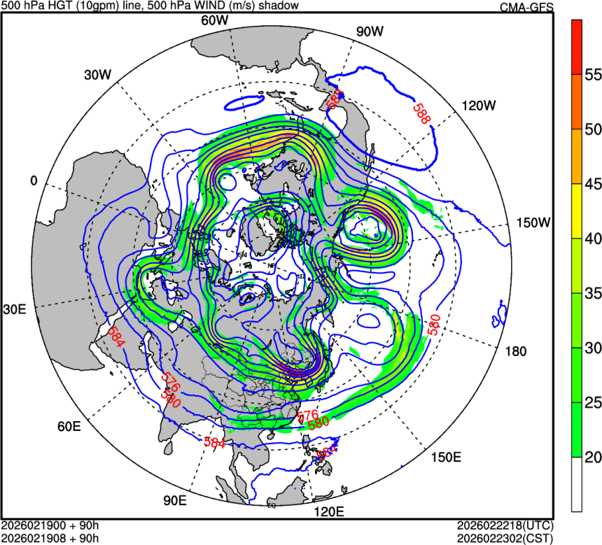 02/19 00时 +090小时