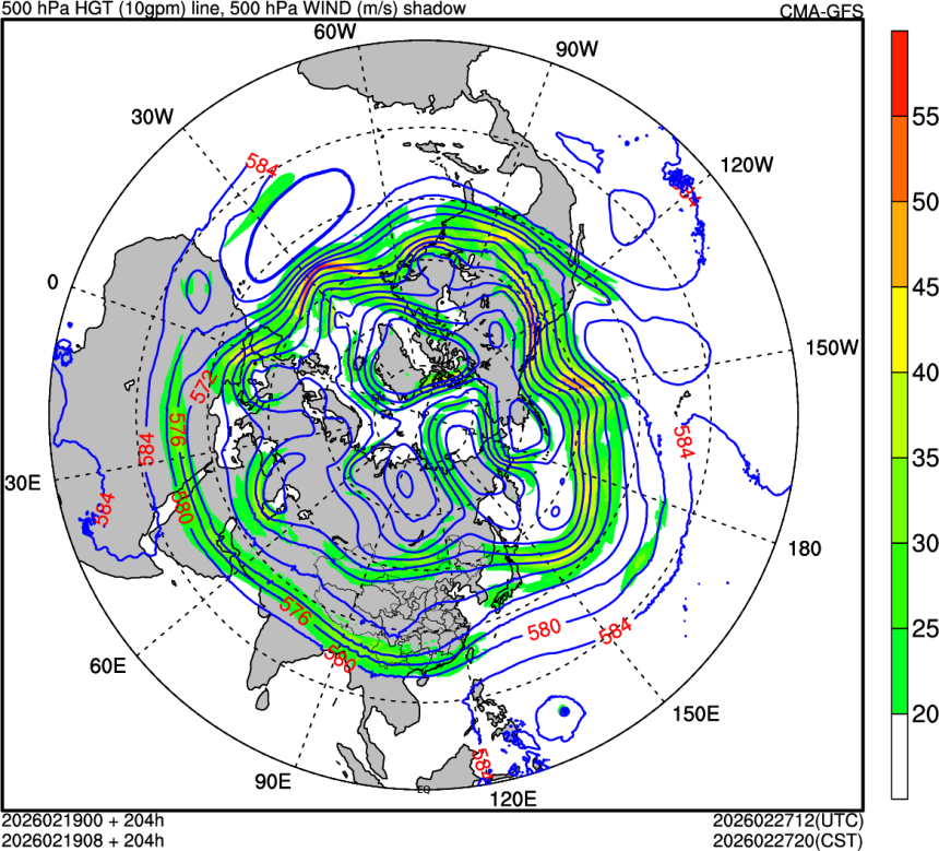 02/19 00时 +204小时