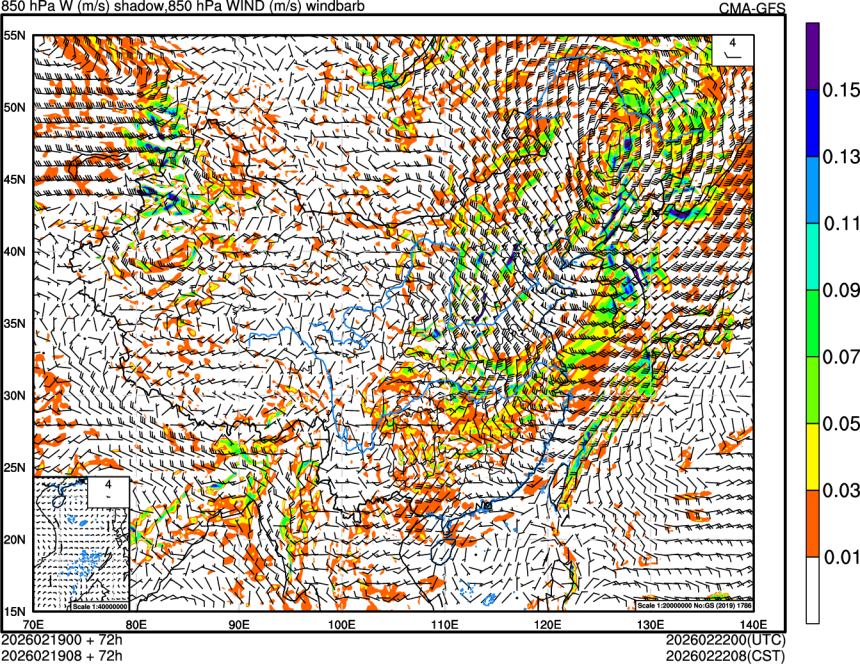 02/19 00时 +072小时