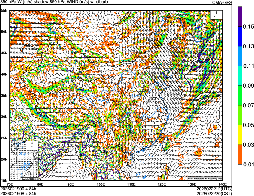 02/19 00时 +084小时