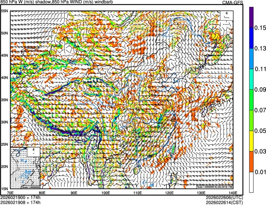 02/19 00时 +174小时