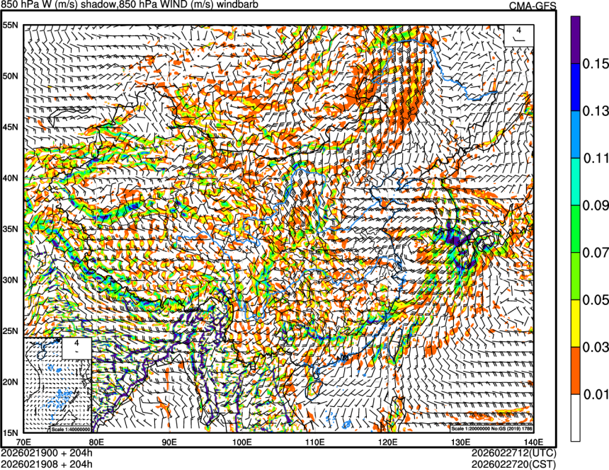 02/19 00时 +204小时